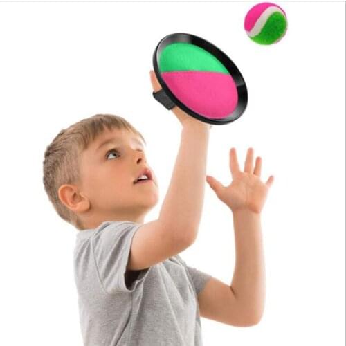 FreeShip 1xSet Sticky Ball Toy Catch Ball Game Toy For Kids Family Indoor Outdoor Sports Interactive Exercises Physical Training