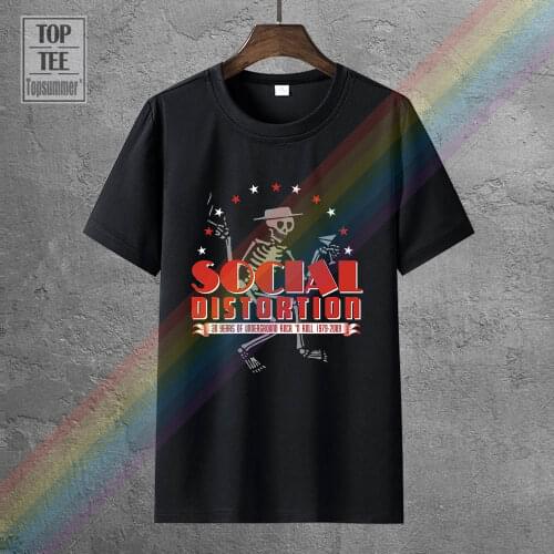 Social Distortion Skelly Star Arch T Shirt S M L Xl 2Xl Brand New Official