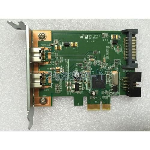 HP 632487-001 Firewire Card PCI-Express IEEE Firewire Interface