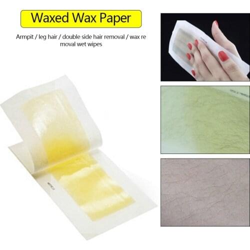 Summer Body Hair Remover Remove Epilator Wax Paper Double-sided Armpit Hair Leg Hair Removal Cream Beeswax High-efficiency Safe