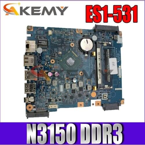 For ACER aspire ES1-531 / EX2519 laptop motherboard 14285-1 448.05302.0011 CPU N3150 DDR3 100% test work free shipping