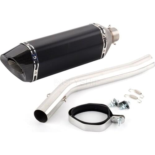 Motorcycle For Triumph Tiger 800 2010 to 2017 Tiger 800 XC / XRX / XCX / XR / XRT /XCA Escape Slip-on Exhaust With Mid Link Pipe
