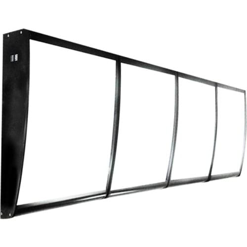 Curved Menu LED Light Box Illuminted Poster Frames for Restaurant Takeaway Hotel (5 Graphics/Column)