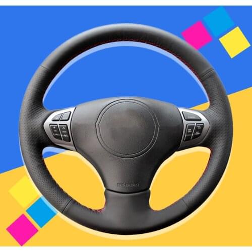 Auto Braid On The Steering Wheel Cover for Suzuki Grand Vitara 2006 2007 2008 2009-2014 Interior Accessories DIY Car Wheel Cover