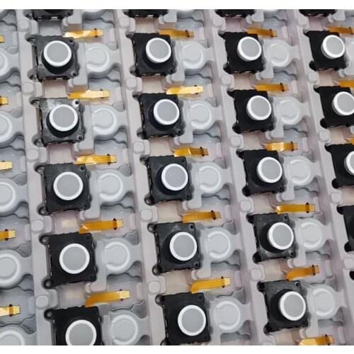 Original Black/White 3D Button Analog Sticks Joystick Controller Thumbstick Replacement Parts for PS VITA PSV 1000