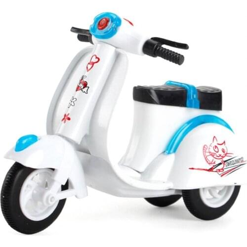 1Pcs Children Pull Back Mini Car Alloy Motorcycle Tricycle Model Educational Toy