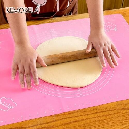 Food Grade Silicone Kneading Dough Non-Stick Mat Scale Maker Pastry Tools Utensils Bakeware Kneading Soft Accessories Gadgets