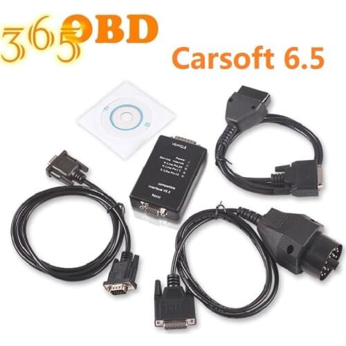 High Quality Carsoft 6.5 For BMW Carsoft V6.5 ECU Programmer MCU Controlled Interface support Carsoft 6.5 In stock