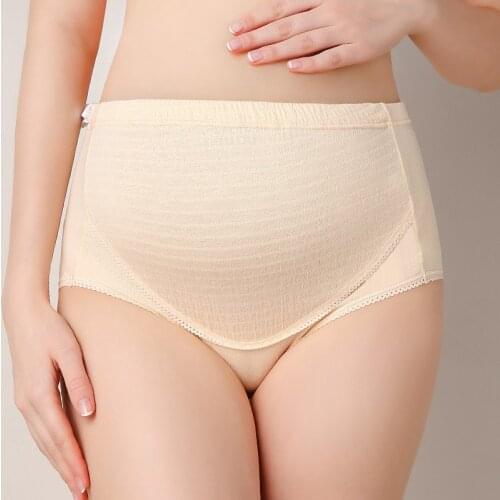 5XL Maternity Panties Plus Size Lingere High Waist Adjustable Belly Pregnancy Underwear for Pregnant Women Maternity Clothes