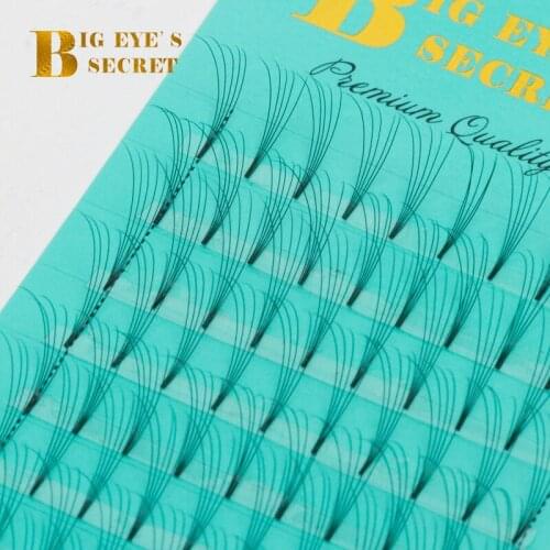 Big eyes secret Luxury Volume Lashes Faux Mink Premade Fans Russian Volume Pre Made Volume fans Eyelash Extension