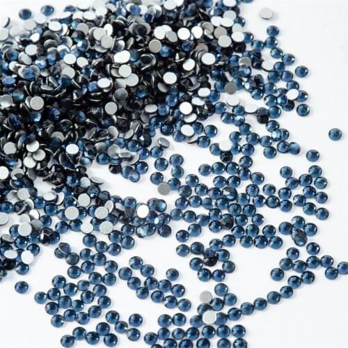 2028 SS3-SS34 Montana Non Hot Fix Rhinestone Flatback Glass Crystal Glitter Strass Nail Rhinestones For Manicure Glue On 137