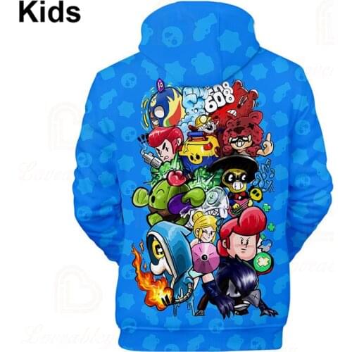 Spike Anime Star, and MORTIS Hoodie Birthday Gift Boys Girls 3D PRIMO Thin Hoodie Crow Spike Leon Shelly Hoodie Kids Game