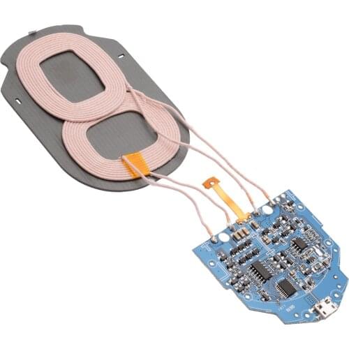 Universal 10W Qi Fast Charging Wireless Charger PCBA Circuit Board Dual 2 Coil Qi wireless charging standard