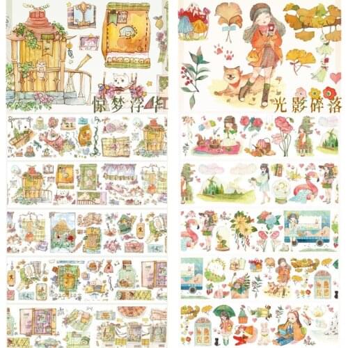 1 Loop Pet Bobo Fish Journal Masking Tape Paper New