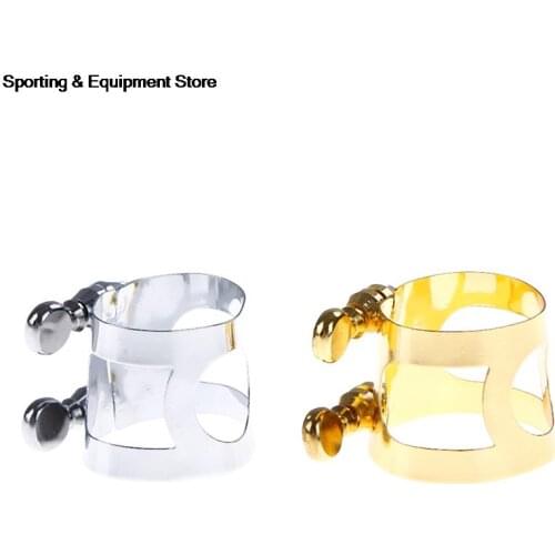 1PCS Clarinet Ligature Clip Fastener for Clarinet Parts Metal Stainless steel Mouthpiece Protection Diameter 27mm