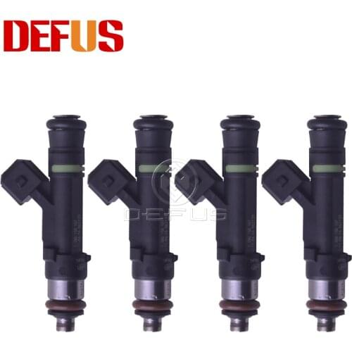 4pcs Fuel Injection OEM 028158107 For UAZ 3160 2.9L 94-03 Gasoline Injector Nozzle 02858107 Injection Petrol Gas Injection Valve