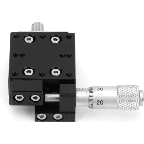 Free Shipping Linear Guide Sliding Track Micrometer Manual Fine-tuning Cross Roller Precision Linear Stages Bearings Tester