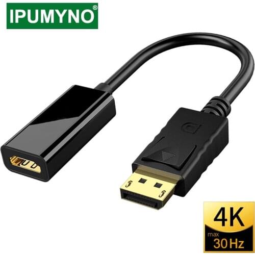 DP To HDMI-Compatible Cable 4K Male To Female PC DisplayPort Mini Projector TV Projetor Monitor Television 1.4 For Hp Laptop
