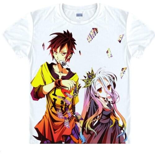 No Game No Life T-Shirt Stephanie Dola Shirt custom t shirts Anime printed t shirts fashion Hot Anime cute childrens clothing a
