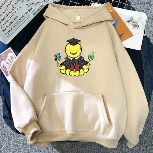 Assassination Classroom Hoodie Women Harajuku Oversized Koro Sensei Korosensei Hoodies Female Fleece Pullovers Anime Clothes Top
