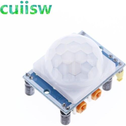 Cuiisw HC-SR501 HC SR501 NEW Adjust Infrared IR PIR Motion Sensor Detector Module Security Motion HC-SR501