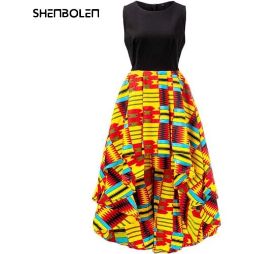 Shenbolen Summer Short Sleeve Dresses