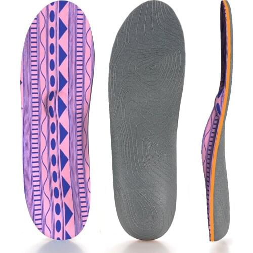 Plantar Fasciitis Arch Support Insoles Flat Feet Foot Running Athletic EVA Shoe Insoles for Men and Women Shoe Orthotic Inserts