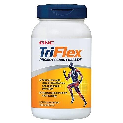 Triflex (120 Caplets) Promotes joint mobility & fexibility Glucosamine Chondroitin MSM, from USA+ FREE SHIPPING