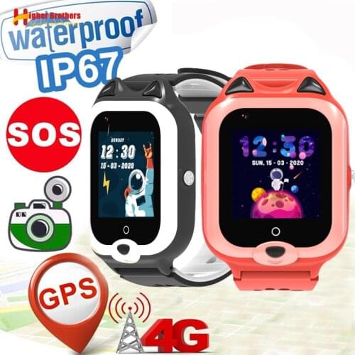 Smart 4G SIM Card Remote Camera GPS WIFI Child Student Smartwatch SOS Video Call Monitor Trace Location Cute Android Phone Watch