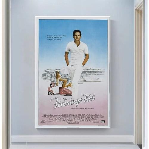 V0705 The Flamingo Kid Vintage Classic Movie Wall Silk Cloth HD Poster Art Home Decoration Gift