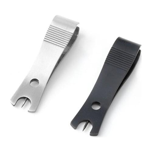 2021 Top Stainless Steel Nipper Line Cutter Clipper Hook-Eye Cleaner Pin Fishing Tool