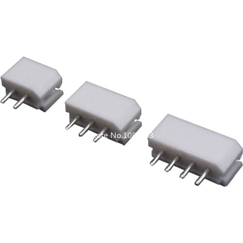 50PCS 5264 Connector 2.5mm Pin Header 2P 3P 4P 5P 6P Straight needle For PCB Board Through Hole Type