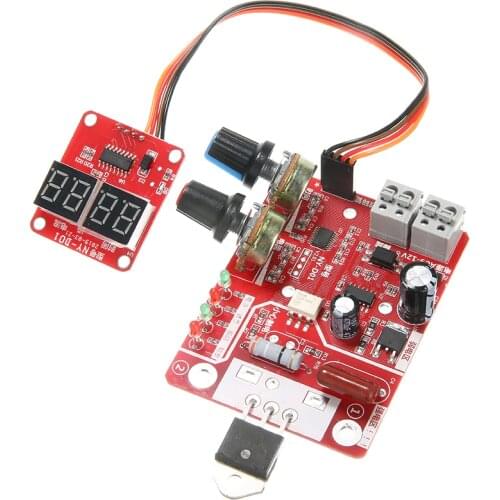 New Spot Welder Machine Time Control 40A Digital Display Controller Board Module Time Current Digital Display