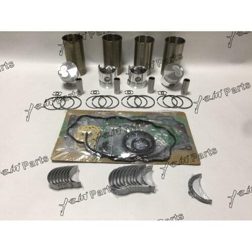 Free Shipping HA Cylinder Liner Kit With Gasket Set Bearing For Mazda Engines