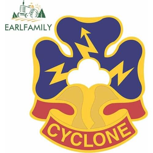 EARLFAMILY 13cm x 11cm For United States Army Insignia Car Assessoires Stickers Waterproof Sunscreen Decal VAN RV Decoration