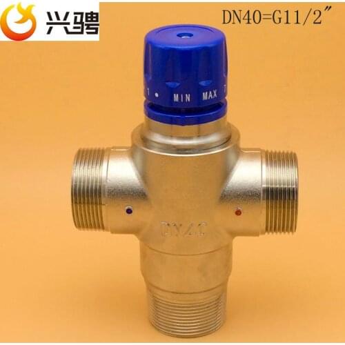 G1 1/2"(DN40) Brass Thermostatic Mixing valve,Solar Thermostatic Valve