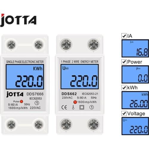 Счётчики электроэнергии JOTTA China At AliExpress