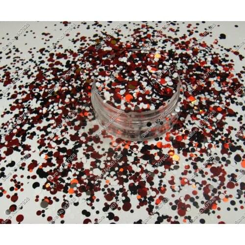 Mix colors Dot nail art Glitter Round Paillette nail glitter design for nail gel polish,make up,decoration