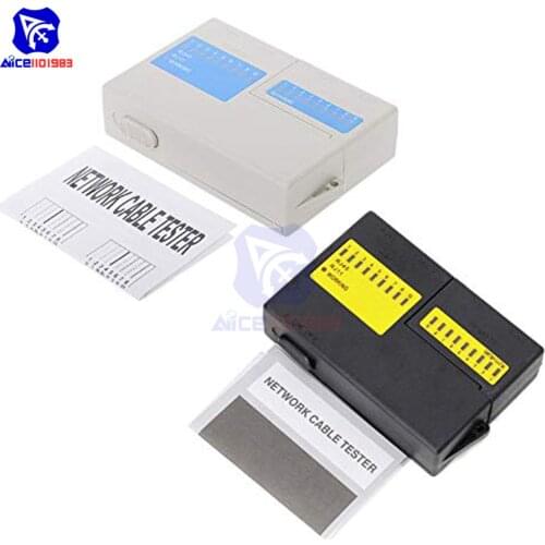 Diymore RJ11 RJ45 Mini Computer LAN Network Cable Professional Tester Network LAN Cable Wire Detector