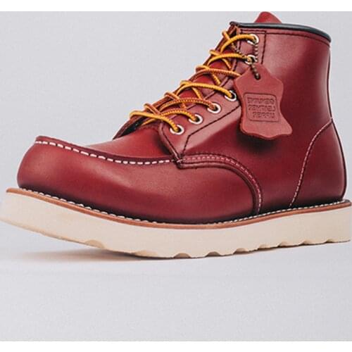 Motorcycle Boots Waterproof Motorcycle Racing Shoes New 4 Season Cowhide Leather Moto Casual Boots Motocross Shoes Men