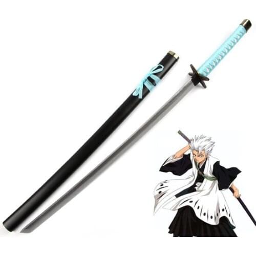 BLEACH Hitsugaya Toushirou Hyourinmaru Wooden Sword Weapon Props For Anime Show and Chrismas New Year Costume Party