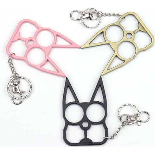 Portable Cute Cat Opener Screwdriver Keychain Multifunction Outdoor Gadgets Zinc Alloy Keychain Kitchen Gadget Beer Tools