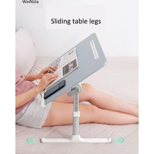 Home Simple Notebook Adjustable Computer Stand Bed Desk Student Dormitory Reading Study Lift Small Table