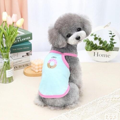 Dog Vest Stylish Adorable Cotton Skin-friendly Pet Clothes for Pets