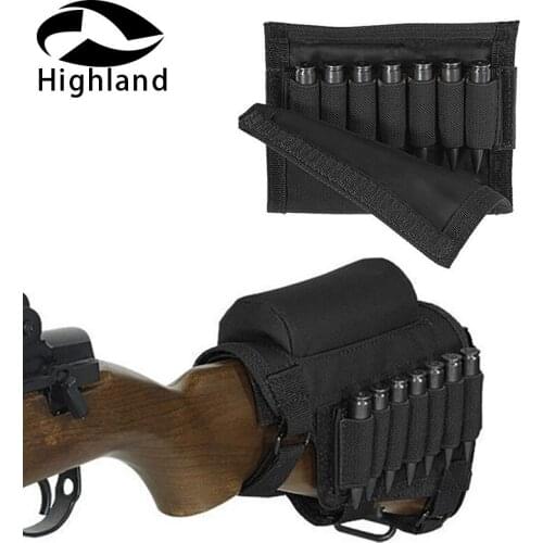 Tactical Gun Bracket Muzzle Pad Rest Shooting Pad Bullet Box Cartridge Bag Fittings Adjustable Airgun Air Rifle