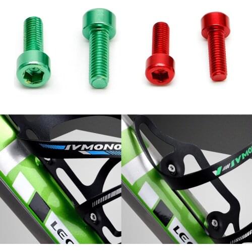 1 Pair Bottle Holder Bolt Bike Bicycle Water Bottle Cage Screw MTB Road Bike Fixed Gear Mountain bike Accessories
