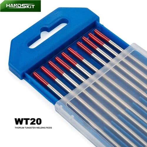 WT20 Tungsten Electrodes Professional TIG Welding Rods Lenght 150mm Diameter 1.0mm 1.6mm 2.0mm 2.4mm 3.0mm 3.2mm
