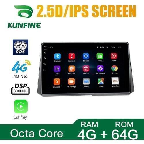 Octa Core Android 10.0 Car DVD GPS Navigation Player Deckless Car Stereo For Toyota corolla LEVIN 2019 Radio Headunit