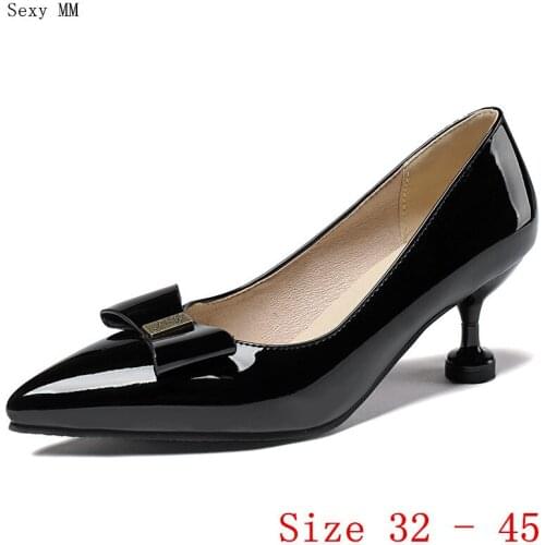 High Heels Women Pumps High Heel Shoes Stiletto Woman Wedding Shoes Small Plus Size 32 33 - 40 41 42 43 44 45