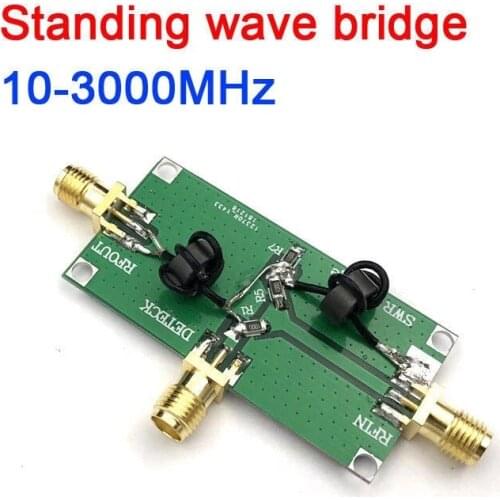 10-3000MHz Standing Wave Ratio Reflective Bridge SWR RF Directional Bridge F/ RF network circuit Antenna Ham Radio Amplifier